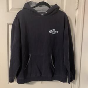 Vintage Y2K Hybrid Tees Corona Extra Hoodie Sweatshirt Mens XL